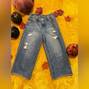 Wonder nation size 5-6 girls, wide jeans